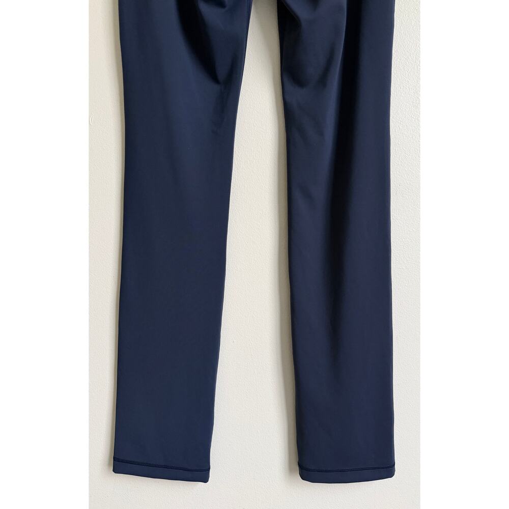 Lululemon Wunder Under SmoothCover Ruched Pant True Navy Size 12 Athletic Gym - Picture 10 of 13